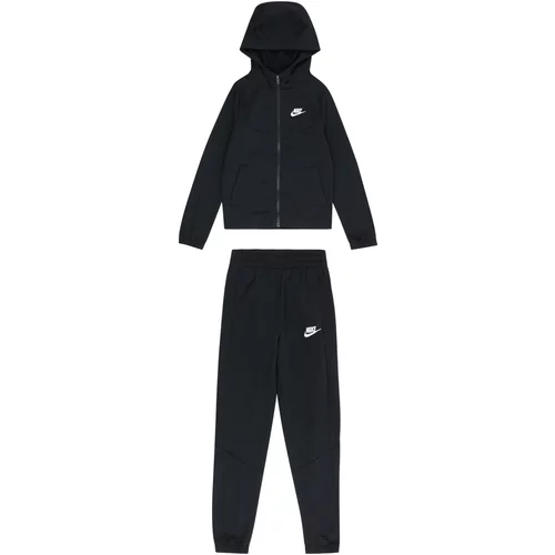 Nike Sportswear Trenirka za tek črna / bela