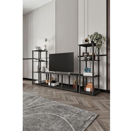 Hanah home Hanah Kućna TV komoda Grand, 188x106x34 cm, Crna Cijene