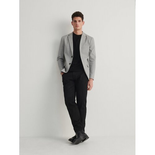 Reserved - Suknjič slim fit - Svetlo siva Cene