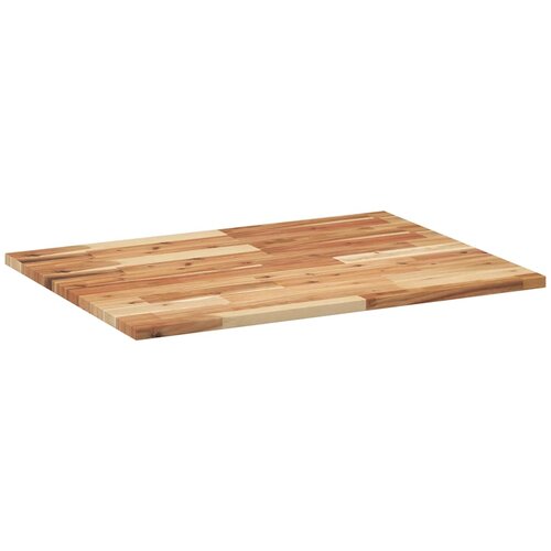 Stolna ploča 100x60x2 cm pravokutna od masivnog drva bagrema Slike