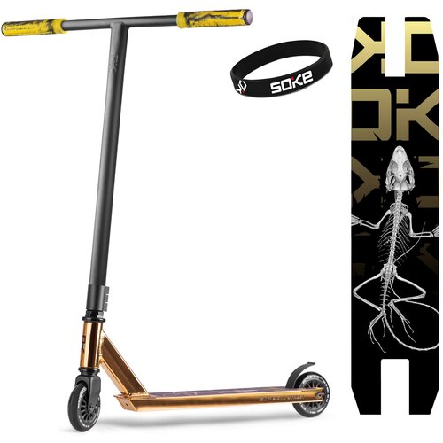 Janshop Tekmovalni skuter Soke Evo Street Gold, (21225897) Cene