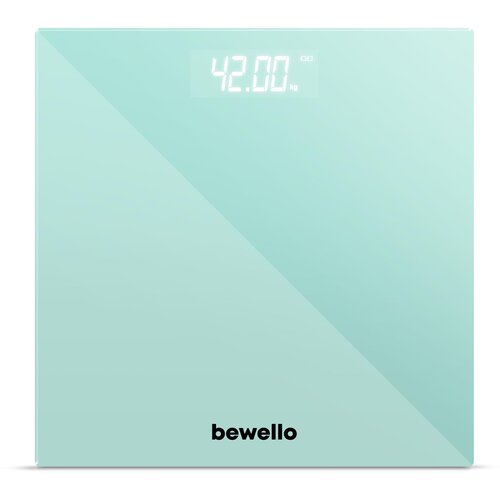 Bewello osebna tehtnica z lcd zaslonom 0,2 - 180kg svetlo modra Slike