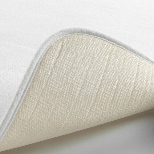 Douceur d int&amp;eacute;rieur Bela kopalni&amp;scaron;ka preproga za WC 45x45 cm Vitamine &amp;ndash; Slike