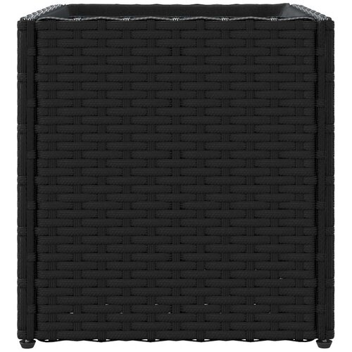  Vrtne sadilice 2 kom crna 36 x 30 x 32 cm od poliratana Slike