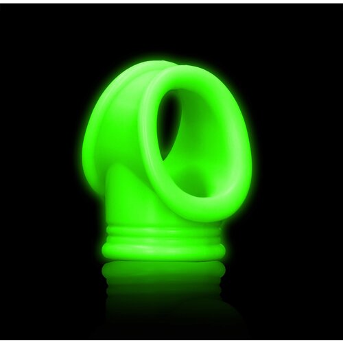 Ouch! Glow in the Dark Cock Ring &amp;amp; Ball Strap 789 Slike