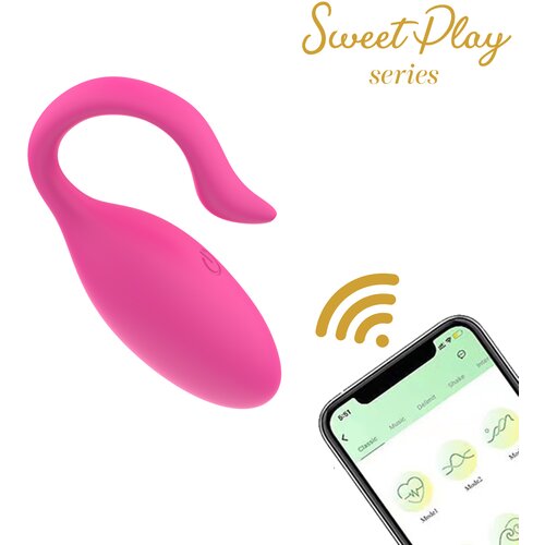Erospace App-Controlled Egg Sweet Play A9 Pink Cene