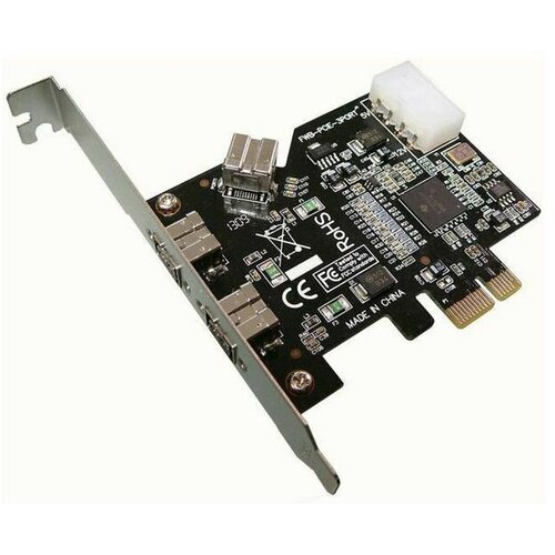 Digitus Firewire 800 PCIe Card 2x9-Pin Extern + 1x9-Pin Intern Slike