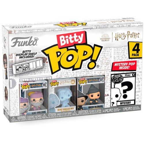 Funko Harry Potter - Funko POP! figurice Bitty set 4 - Harry Potter, Dumbledore Slike