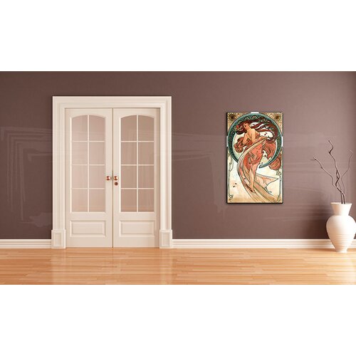  Slika na platnu DANCE &amp;ndash; Alfons Mucha (reprodukcija 50x80 cm) Slike
