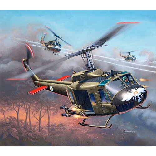 Revell Helikopter Bell UH-1H Gunship, (21313408) Cene