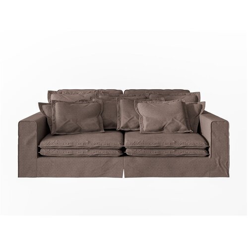 Ropez Smeđa sofa 236 cm Nora – Cijene