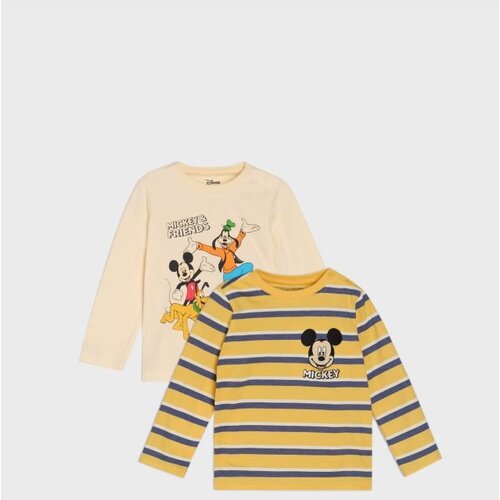 Sinsay Paket od 2 majica s dugim rukavima Mickey Mouse Cijene