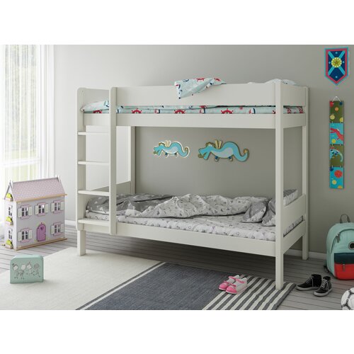 Drveni dečiji krevet na sprat estella - beli - 190*90 cm Cene