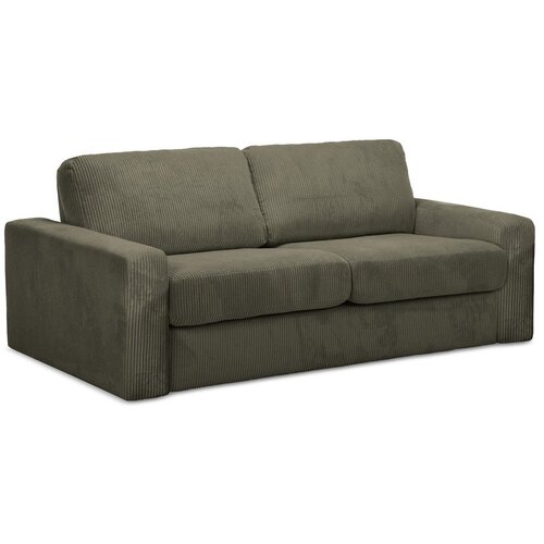Makamii Kaki zelena sklopiva sofa od samta 195 cm Nona &amp;ndash; Slike