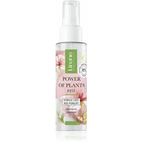 Lirene Power of Plants Rose osvežujoča cvetna voda vrtnice 100 ml