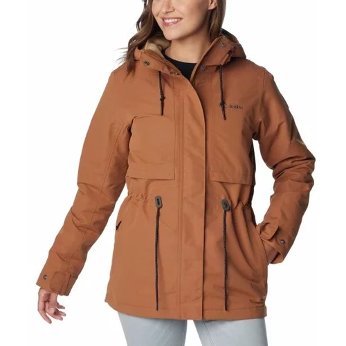 Columbia DROP RIDGE INTERCHANGE Ženska jakna, smeđa, veličina
