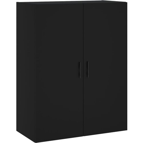 Maison Chic Stenska omarica - Zidna omarica črna 69,5x34x90 cm iu482, (22063645) Cene