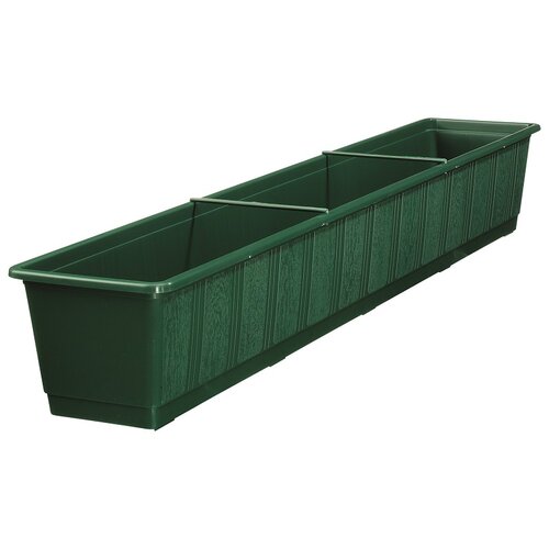 GELI Balkonsko korito Geli Standard (dolžina: 100 cm, zelena) Slike