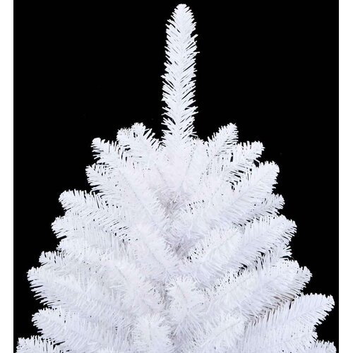  Umjetno božićno drvce Bijelo 150 cm PVC i metal Slike