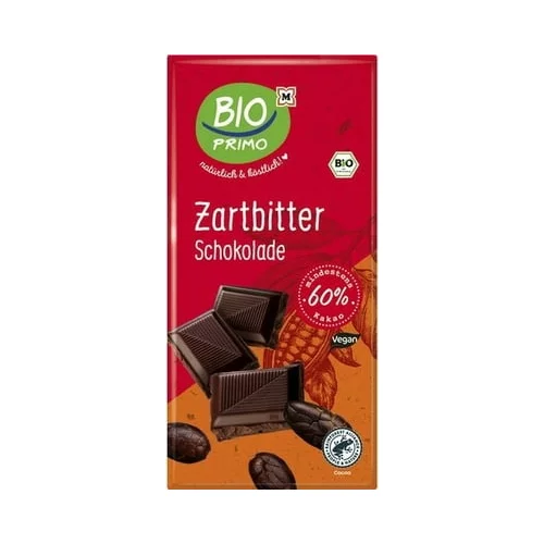 BIO PRIMO Bio čokolada - temna čokolada 60 %