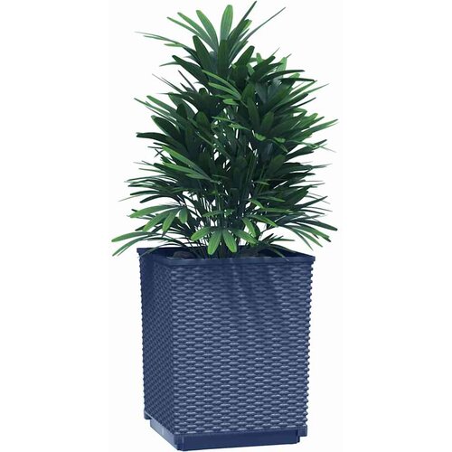  Sadilice 4 kom plava siva 30 x 30 x 37 cm od polipropilena Slike