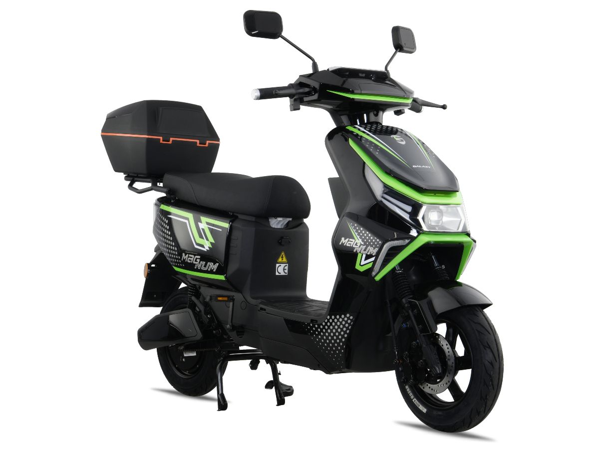 Galaxy Električni bicikl 10" MAGNUM (250W 60V/23Ah) GRAFEN crna/zelena Cene