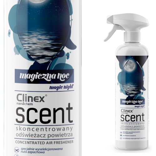 Clinex Koncentrirani osvežilec zraka, razpr&scaron;en po povr&scaron;inah Scent - Magic Night 500ML, (21389413) Cene