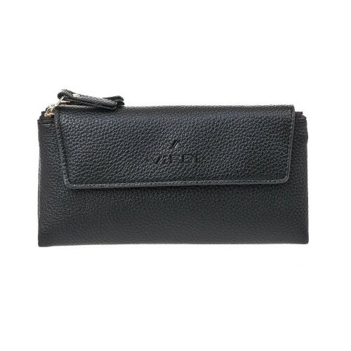 Verde Novčanik ženski sa magnetnim zatvaranjem i zipom 1394, 20&amp;times;3&amp;times;10 cm crna ( 16NZV1394B ) Slike