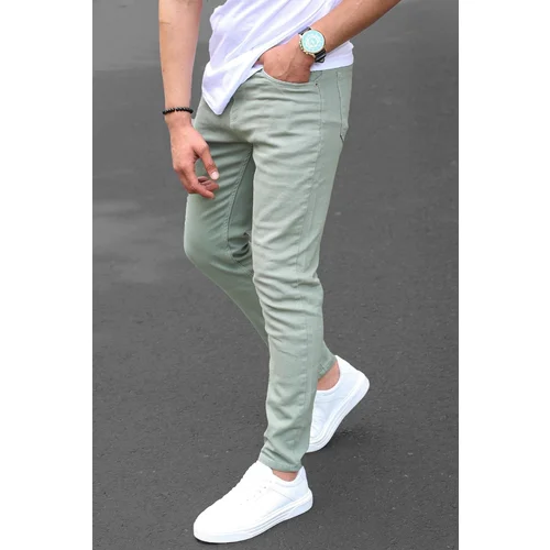 Madmext Pants - Green - Slim