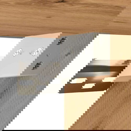 vidaXL Stenska omarica artisan hrast 102x30x20 cm inženirski les Cene