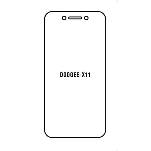 Doogee X11 hydrogel za&amp;scaron;titna folija Slike