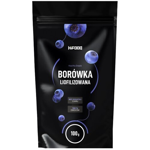 HiFOOD Borovnice cijele &amp;ndash; liofilizirane (100 g) Slike