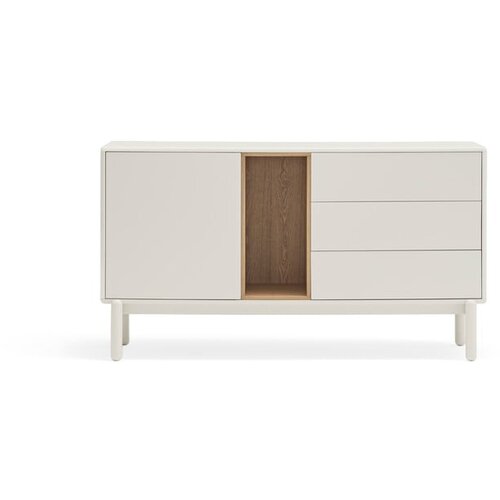 Teulat krem bijela komoda Corvo, 76 x 140 cm Cijene