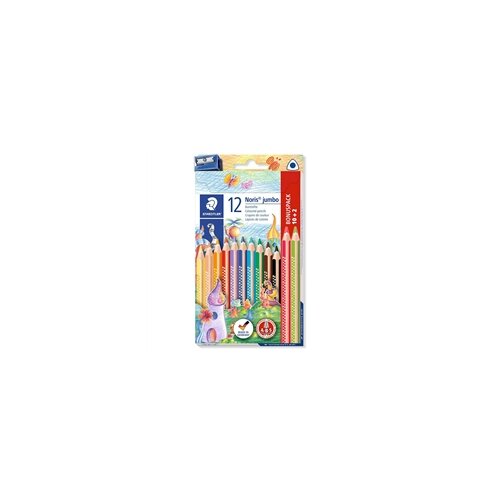 Staedtler Bojice Noris Club Triplus Jumbo ABS, 10 komada, s &amp;scaron;iljilom Slike