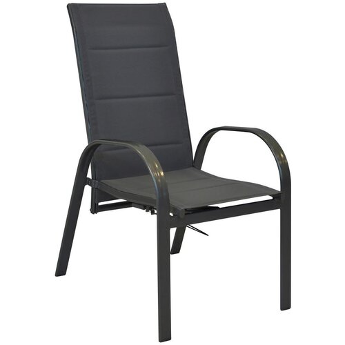 Gardenson Vrtni Stol Amalfi, 2 Kos, Antracit Slike