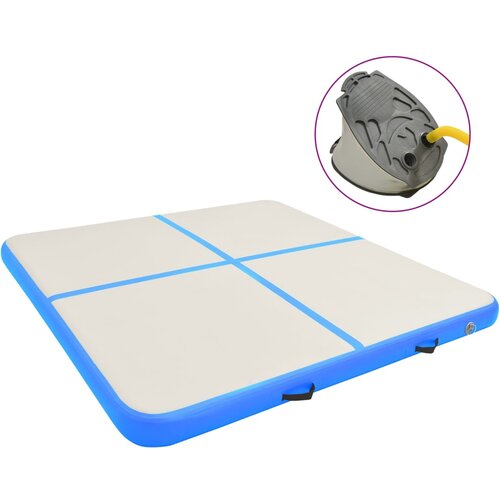  Strunjača na napuhavanje s crpkom 200 x 200 x 20 cm PVC plava Cijene