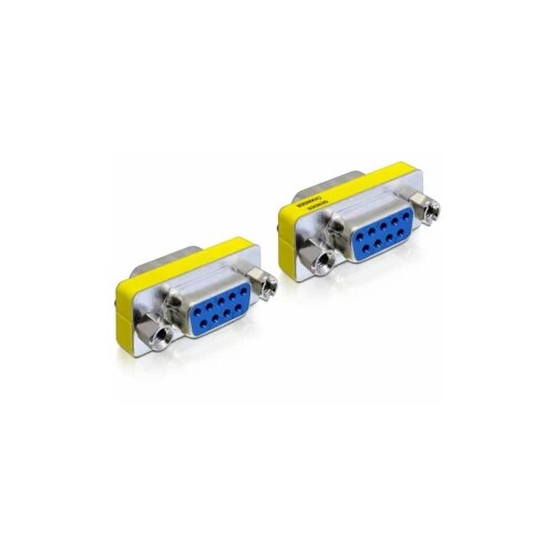 Delock 65008 VGA adapter [1x 9-polni ženski konektor D-Sub - 1x 9-polni ženski konektor D-Sub] plava boja, srebrna Cijene