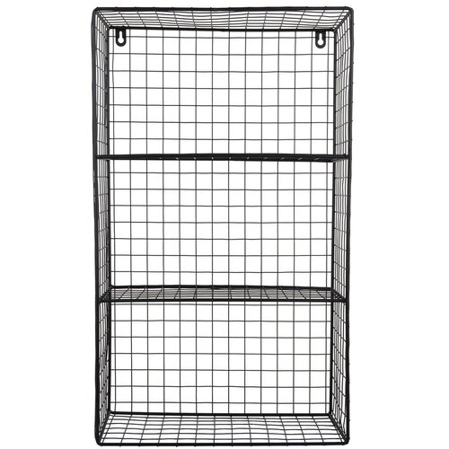 PT LIVING Crna željezna polica s više razina 60 cm Reja – Cijene