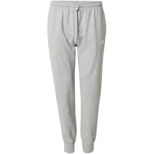 Nike Hlače 'Club Fleece' siva / bela Cene