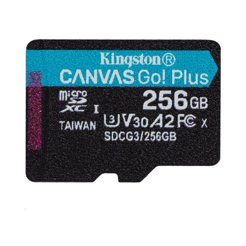 Kingston SDCG3/256GBSP memorijska kartica Slike