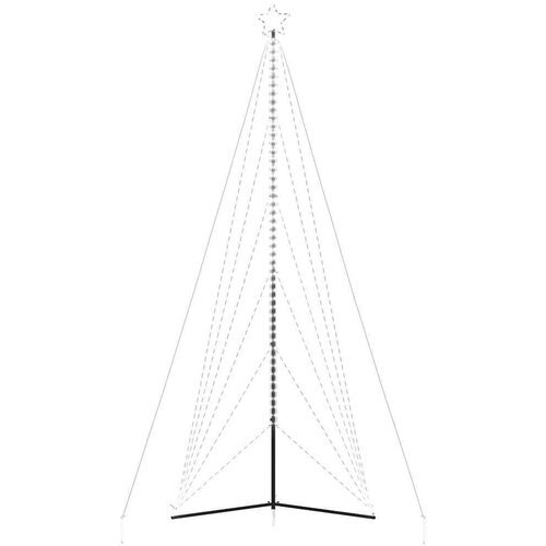 VidaXL LED božićno drvce 861 LED hladno bijelo 478 cm Slike