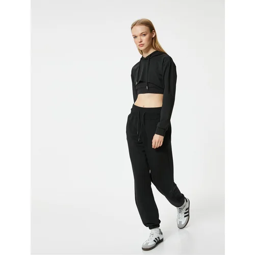 Koton Sports Sweatpants Jogger Waist Lace High Waist