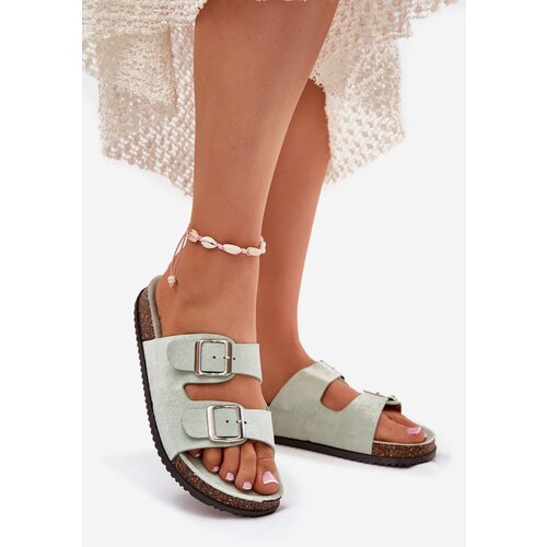 Boto Women's Mules With Buckles Mint Oliena Cijene