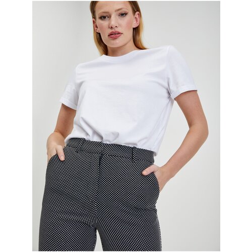 Orsay White and Black Ladies polka Dot Trousers - Ladies Cene