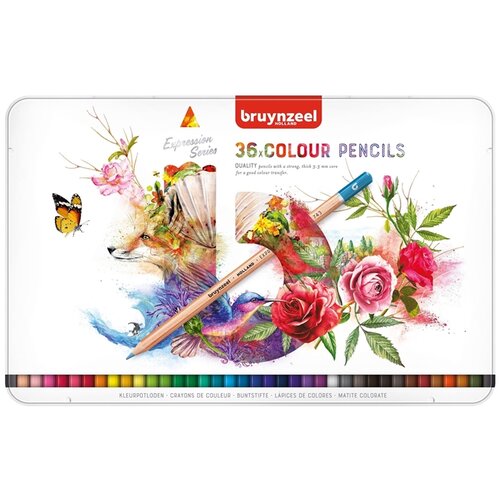  Bojice bruynzeel Expression Series u metalnoj kutiji | izaberi set Slike