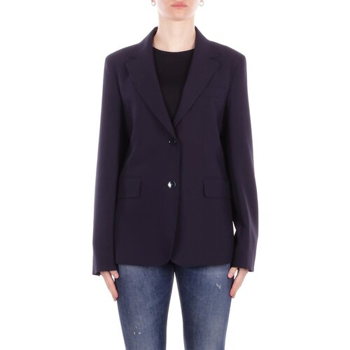 Max Mara Jakne & Blazerji 2615041061600 Modra Cene