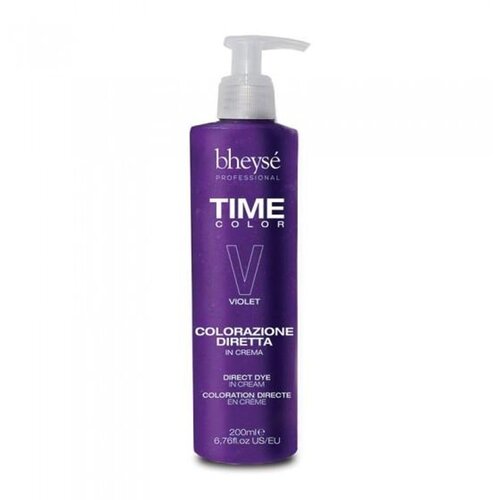  BHEYSE&amp;#039; TIME COLOR DIRETTA Polutrajna farba za kosu 200ml Violet Slike