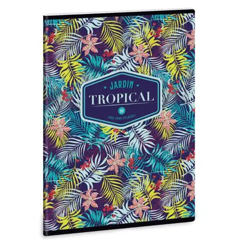 Ars Una Tropical Lilly Flower 40-listni karo zvezek A/5 Cene