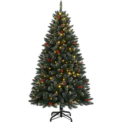  Umjetno božićno drvce s 300 LED žarulja 210 cm Slike
