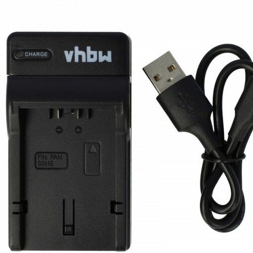  Polnilec za baterijo Panasonic CGR-S001 / DMW-BCA7, MicroUSB Slike